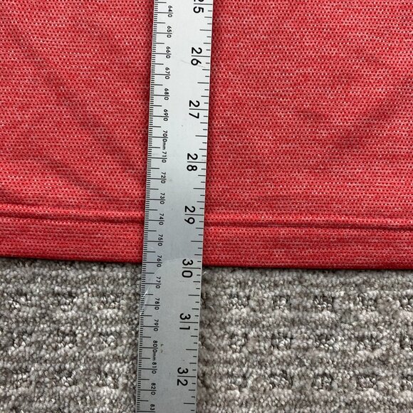 Eddie Bauer Running Shirt Free Dry Long Sleeve Men XL Orange Breathable Meshed - Picture 9 of 9